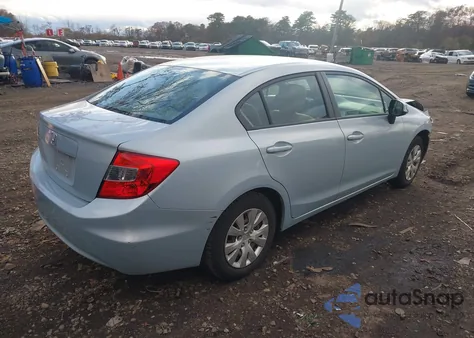 2012 Honda Civic Lx from USA, damaged, VIN 2HGFB2F56CH509899